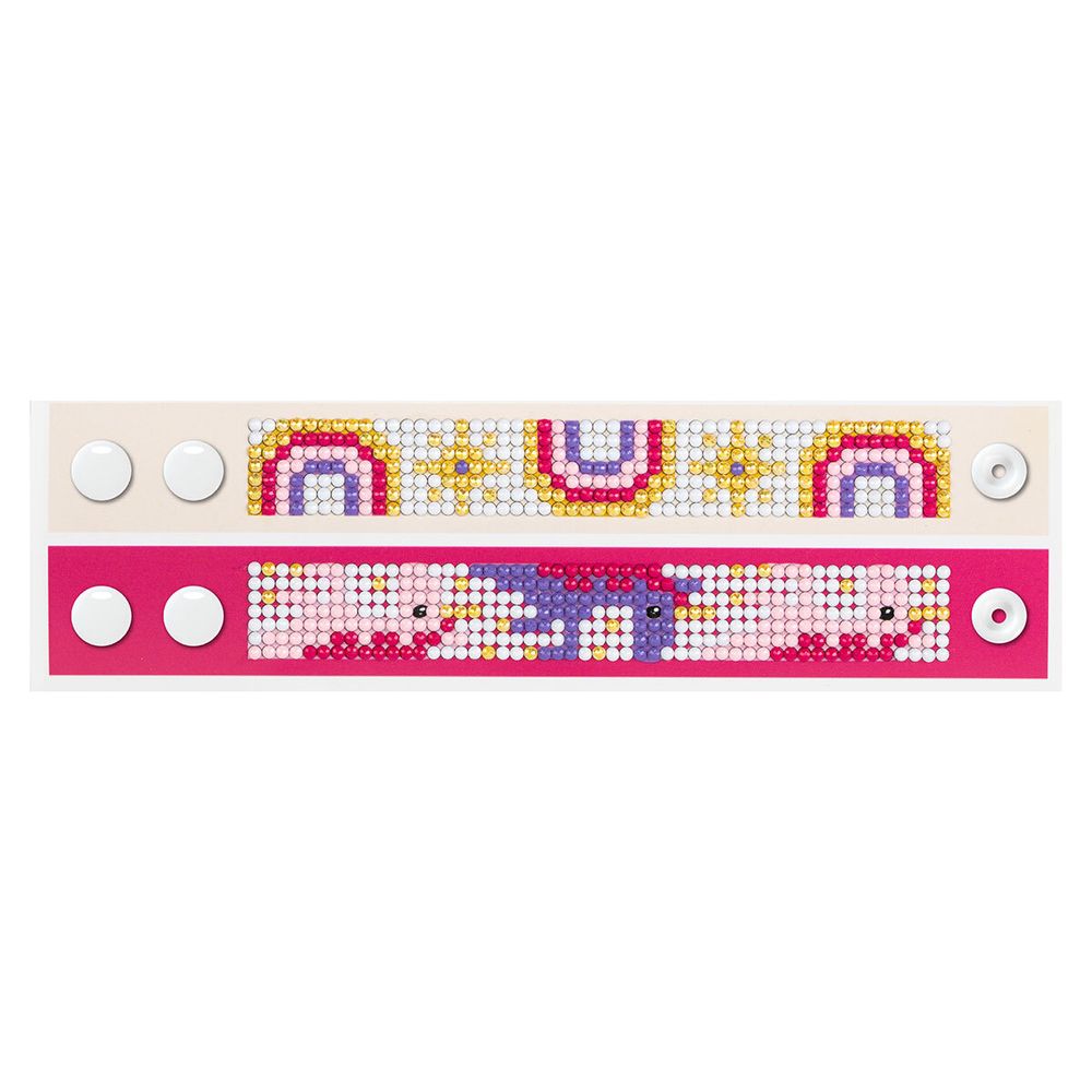 Алмазная (кристальная) мозаика Фрея ALVB-202, браслеты Волшебство, 2.5х20.5 см