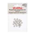 Рондели 7 мм, 20 шт, 01 под античное серебро, Zlatka MRR-01