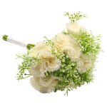 Цветы искусственные Гвоздика, 7 шт, 29см, G Белый