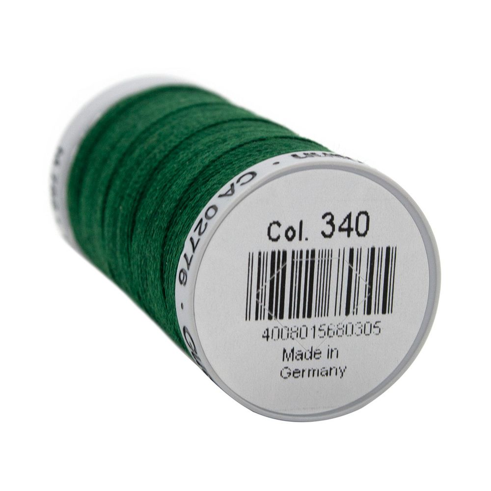 Нитки суперкрепкие Gutermann Extra Strong M782, 100м, 340 зеленый трилистник, 5 катушек