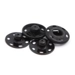 Кнопка пришивная металл ⌀18.0 мм, сталь, черные, 2 шт, Pony