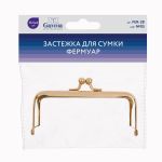 Застежка для сумки фермуар 10.5х6 см, 1 шт, 05 золото, Gamma FER-28