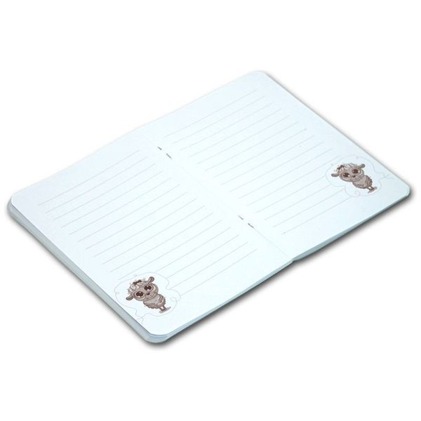 Записная книжка двойная обложка А6 32 листа с 