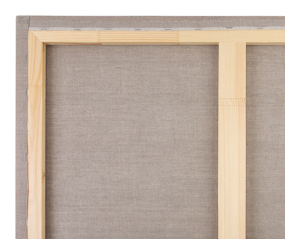 Холст грунтованный на подрамнике 60х90 см, 340 г/м², 2 шт, Переславский мелкозернистый, Vista-Artista PLFG-6090