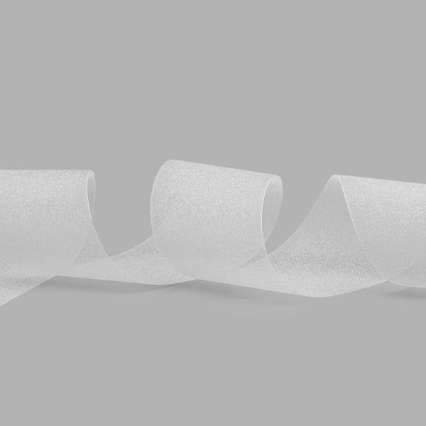 Люверсная шторная лента клеевая 100 мм / 50 метров, прозрачный, S090773