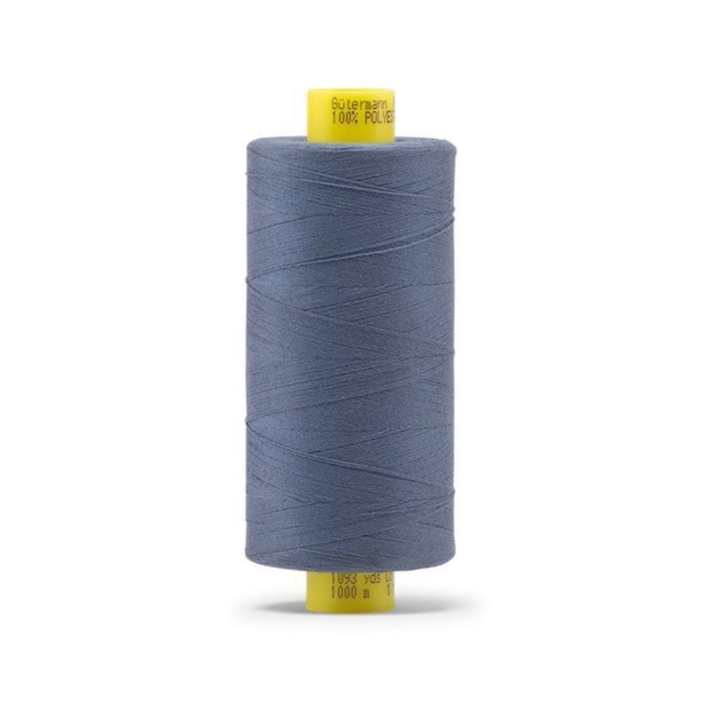 Нитка универсальная Gutermann Mara 120/2, 1000 м, 700207, 112 серо-синий джинс, 1 катушка
