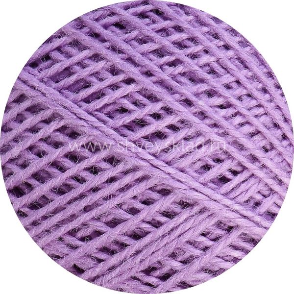 Пряжа ПНК им.Кирова Флокс / уп.20 мот. по 25 г, 150м, 1302 сиреневый