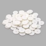 Пуговицы 4 прокола 34L, (col.A (белый)), 72 шт