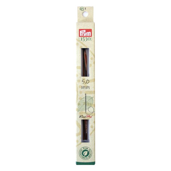 Крючок тунисский съемный Natural береза ⌀5.0 мм, Prym 223724