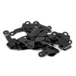 Крючки пришивные 15х11 мм, pewter, 10 шт