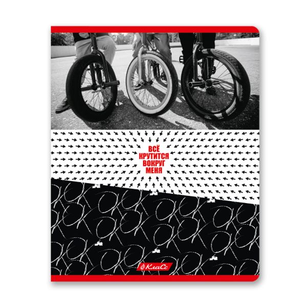 Тетрадь ученическая общая, выборочный лак, A5+ 48 л. на скобе 65 г/м², белизна 100%, 10 шт, линия в термоусадочной пленке, 000759 Мути добро!, Светоч 48ТЕТл-003