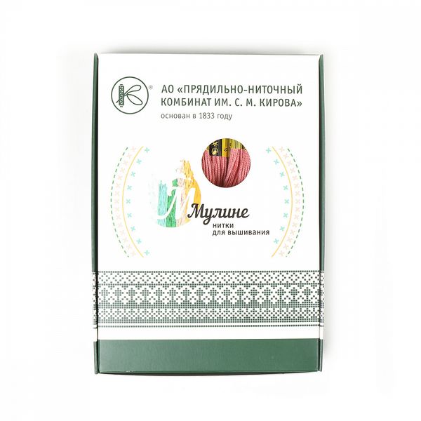 Мулине ПНК им.Кирова цв.7602, 24 мотка по 8 метров