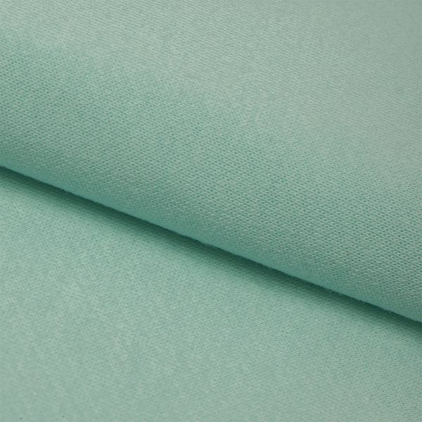 Футер 2-нитка петля поликоттон стрейч 220 г/м², 160 см / 3 метра, ФУТ2Х.TBY.ХЛ-ПЭ.S822.3, цв.S822 мятный