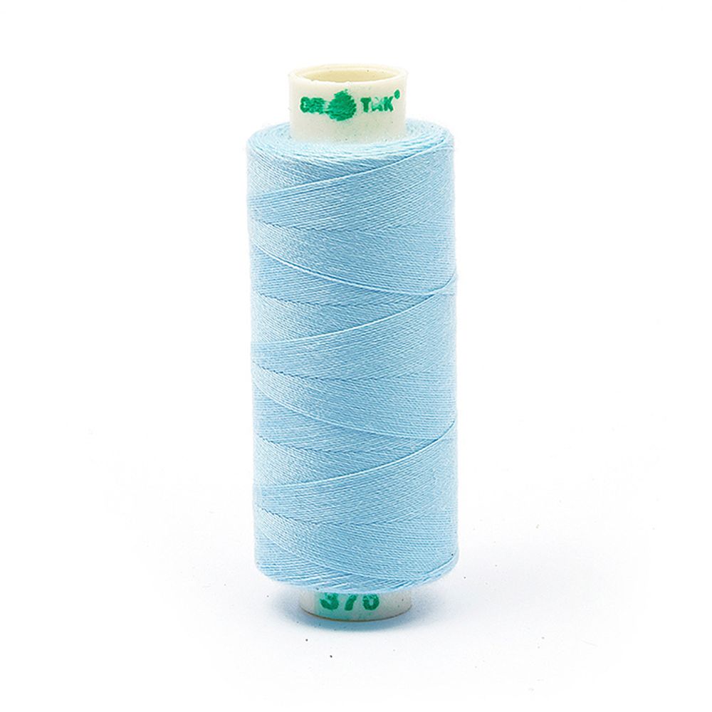 Нитки швейные бытовые Dor Tak 40/2, 366 м / 10 кат., 376 голубой