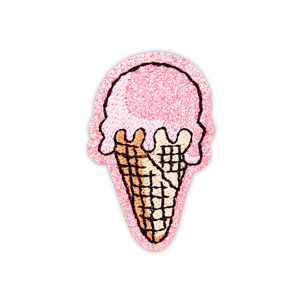 Самоклеящаяся аппликация (патч) №02, 1 шт, 01-211 Мороженое-рожок 3.1х4.9 см, Gamma ETR