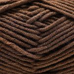 Пряжа Astra Premium (Астра Премиум) Джинс, (Jeans) / уп.4 мот. по 50 г, 135 м, 850 коричневый