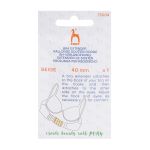 Удлинитель застежки для бюстгальтера 3*2, 40 мм, бежевый, 1 шт, Pony, 73504