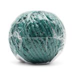 Шпагат джутовый 2-х ниточный ⌀1.12 мм, 50 м, 1120 текс, качество СВ, цветной (зеленый), 74973