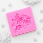 Молд 5,5х5 см, Букет роз