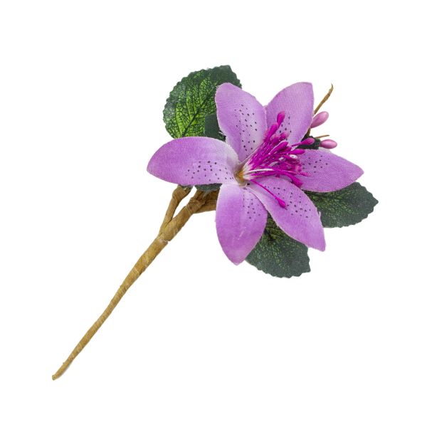 Цветы искусственные декоративные D7x3xH12см, 1шт, Астра, F216 фиолетовый