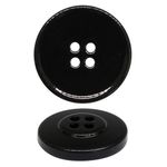 Пуговицы 4 прокола 24L=15 мм, (blk-01 (черный)) CB, 72 шт, S090081