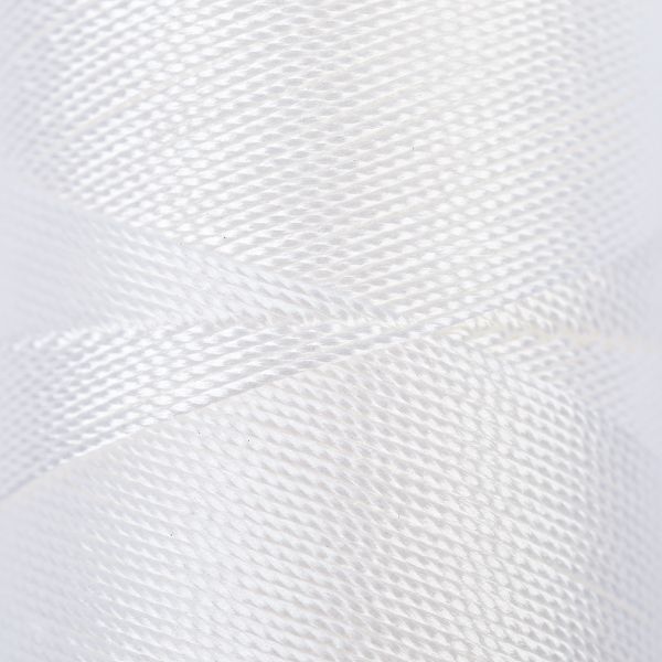 Нитки обувные капрон 9К, 200 м, 5 шт, 01 белый