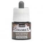 Краска акварель акварельные чернила Colorex 45 мл, сервый темный, Pebeo 417049
