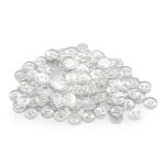 Пуговицы 2 прокола 24L (сlearclear (прозрачный)), CX-K-22, 144 шт