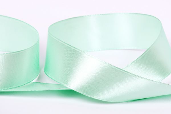 Лента атласная 1-сторонняя 25.0 мм / 33±2 метра, 010 мятный, Gamma