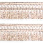 Бахрома отделочная 50.0 мм / 25 метров, кисти, а863 бежевый