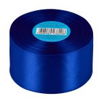 Лента атласная 1-сторонняя 50.0 мм / 33±2 метра, 094 синий, Gamma