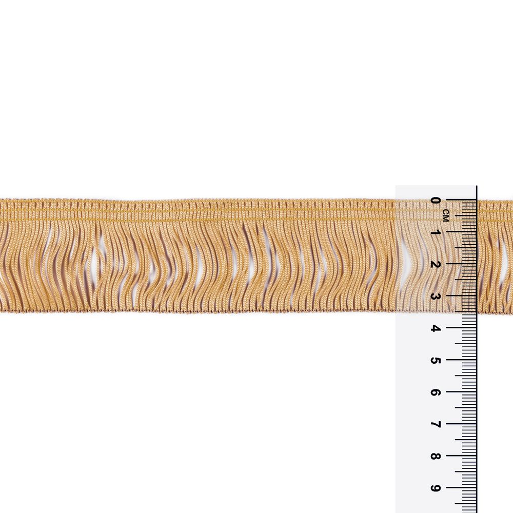 Бахрома отделочная 35.0 мм / 25 метров, 107 бежевый, Gamma 110