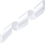 Лента атласная 1-сторонняя 50.0 мм / 22.86±1 метров, 001 белоснежный, Globus