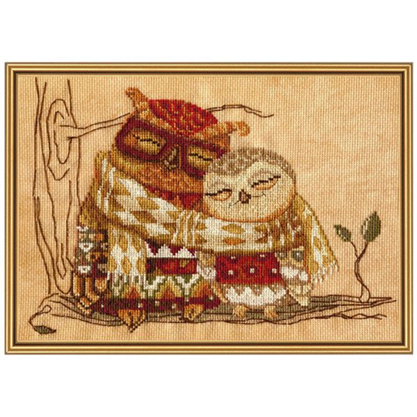 Набор для вышивания нитками Нова Слобода, Семейное тепло 26х18см