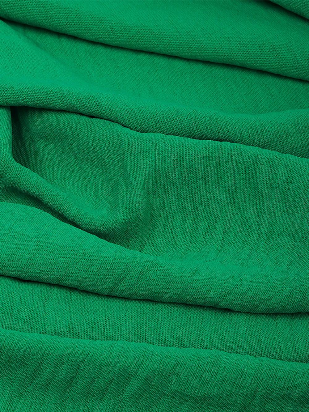 Лен Манго 160 г/м², 150 см / 25 метров, TBY.Mg.15, цв.зеленый