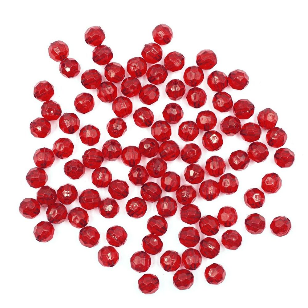 Бусины акрил ⌀8 мм, 25 г, Astra&Craft, 9