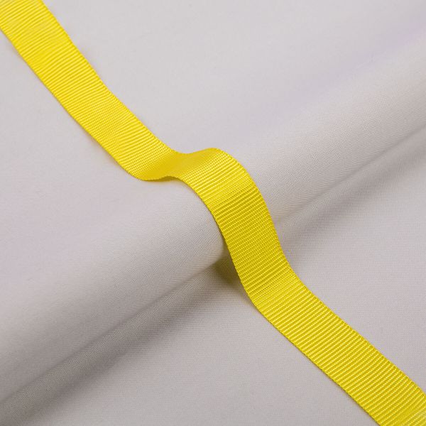 Тесьма (лента) окантовочная 22 мм / 50 метров, 6 желтый, Gamma 9с754