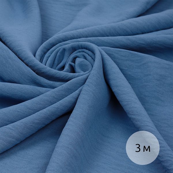 Лен Манго 160 г/м², 150 см / 3 метра, TBY.Mg.09.3, цв.голубой