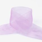 Лента капроновая (органза) 50.0 мм / 22.8±1 метра, 057 св.сиреневый, Blitz OR-50