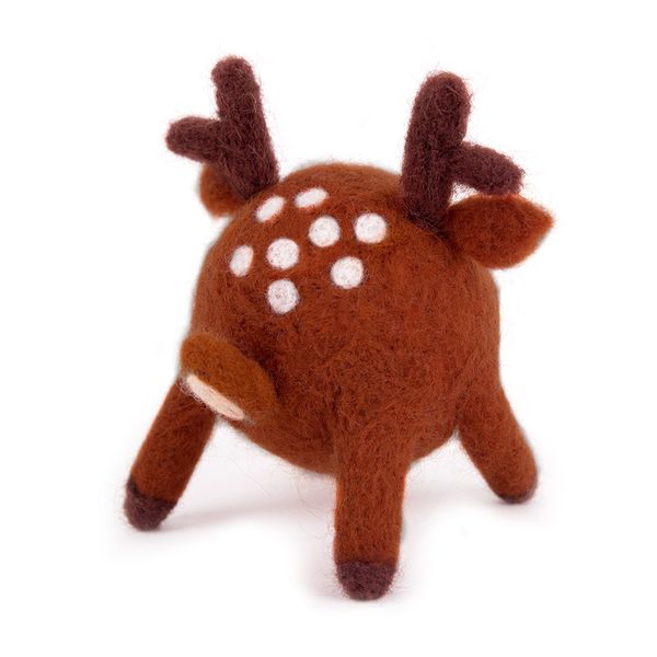 Набор для валяния Woolla, Олененок Оникс, Woolla WT-0164