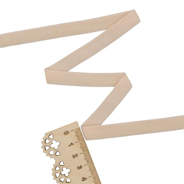 Резинка бельевая (бретелечная) 12.0 мм / 50 метров, 154 св.бежевый, МL195.012