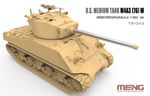 Модель сборная: танк пластик 1/35, M4A3 (76)W Sherman 1/35, Meng TS-043