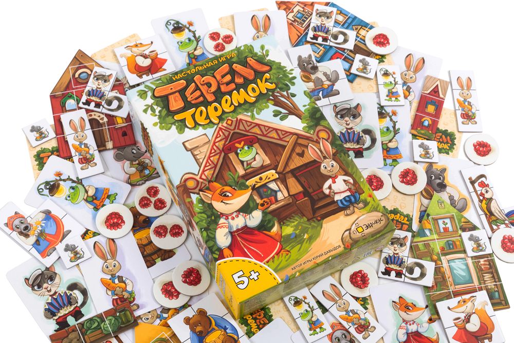 Игра настольная Терем-теремок, Эврикус BG-12112