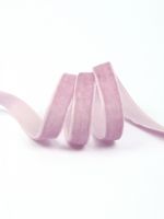 Лента бархатная (тесьма) 10.0 мм / 22.86±1 метров, арт.10VR73 нейлон цв.сиреневый