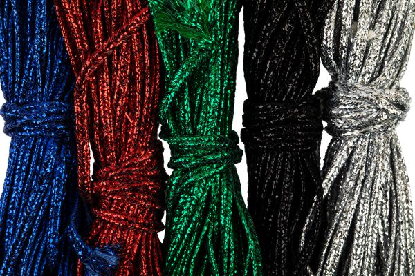 Набор сутажа (шнур отделочный) под металл 2.5 мм, 5х5 м, ассорти №1, Gamma SUTAS5-5