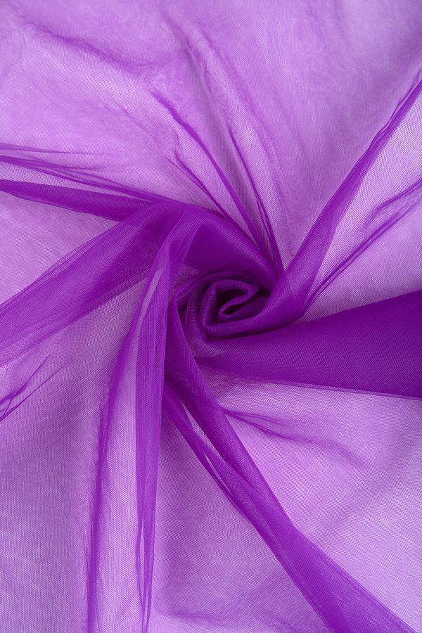 Фатин мягкий (Еврофатин) 13 г/м², 100х300 см, 72 фиолетовый, Gamma FTS-E