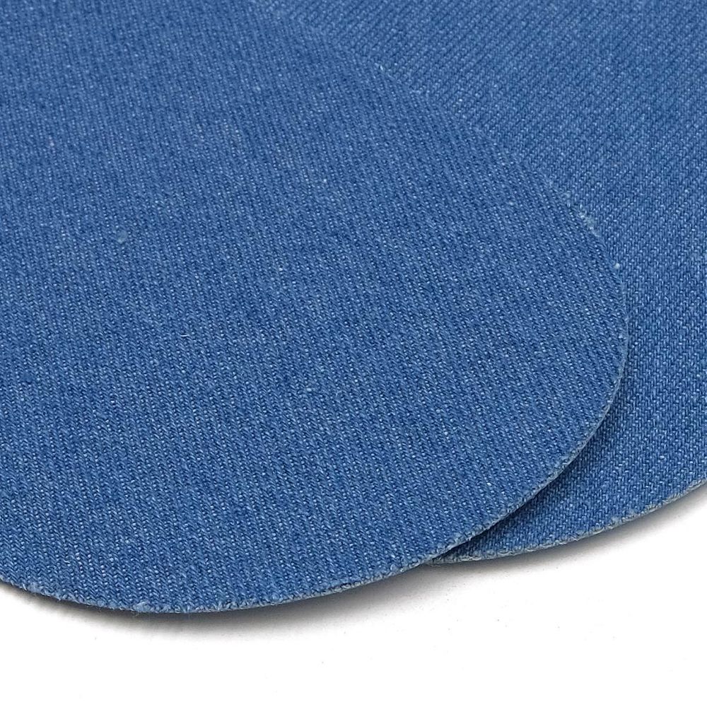 Термозаплатка, джинс, 100x140мм (синий (blue2)), AZ07, 2 шт