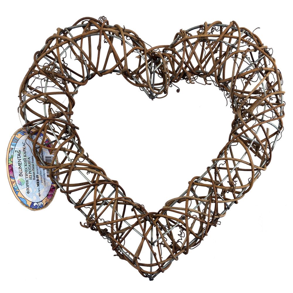 Флористический каркас 25х25х4 см, коричневый, Blumentag MRB-19