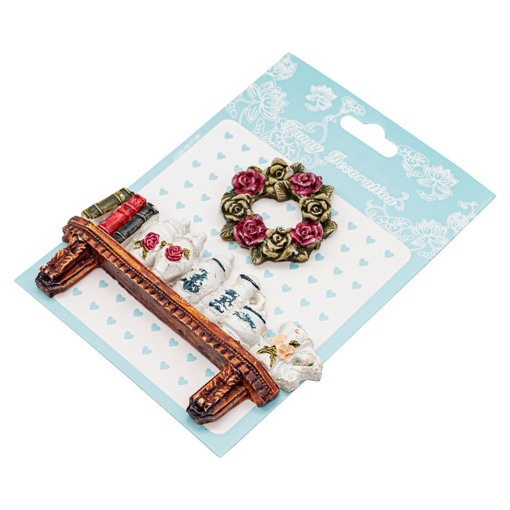 Декоративные элементы FD-008, полистоун, набор 2 шт