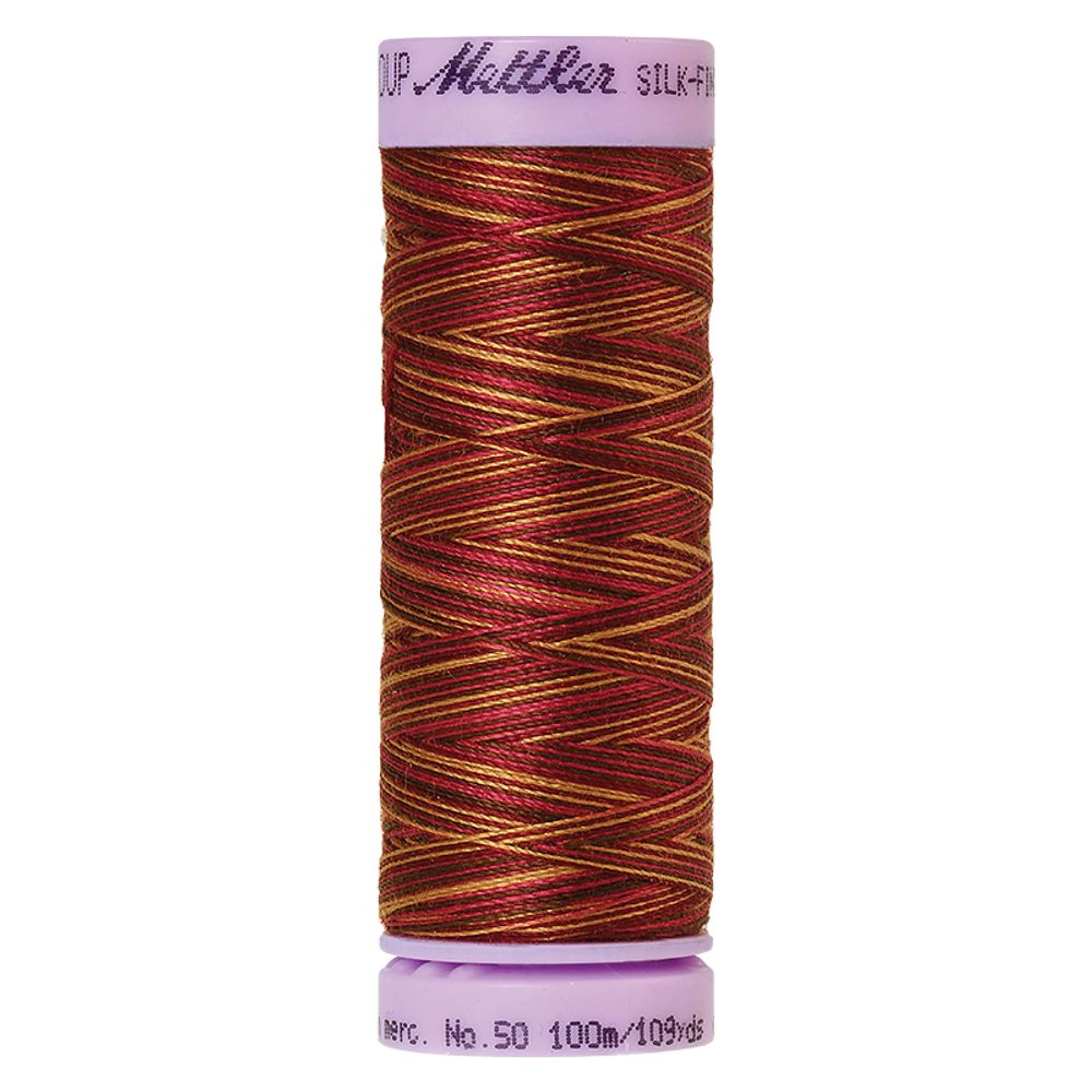 Нитки хлопковые отделочные Mettler Silk-Finish multi Cotton 50, 100 м, 9850, 5 катушек